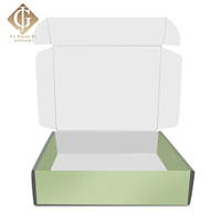 Enveloppes d'emballage en papier personnalisées boîtes de kit de soins de la peau cosmétique boîte d'emballage d'expédition ondulée imprimée avec insertion