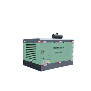 7-30 Bar portatile Diesel portatile compressore d'aria alimentato per la vendita