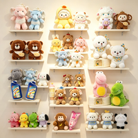 Jouets en peluche doux pour machines à griffes d'arcade, modèles variés, animaux mignons en peluche pour enfants