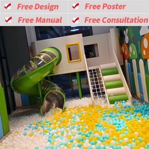 Equipo de patio de recreo interior higiénico para niños con juegos LED suaves y diseño de bajo mantenimiento para uso en parques temáticos - Product Image 3