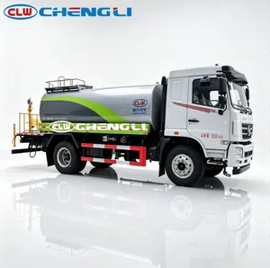 Camion-citerne à eau Dongfeng Clw 12m³, pour la suppression de la poussière sur les routes municipales et l'assainissement, destiné à l'exportation en Asie du Sud-Est - Product Image 3