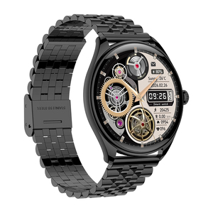 HKSF MA55 Outdoor Sports <b>Watch</b> 1.43" AMOLED Altimeter Barometer <b>Compass</b> LED Flashlight 3ATM Waterproof 200mAh Battery - Product Image 5