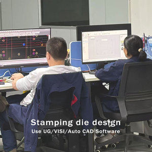 Tùy chỉnh tấm kim loại tiến bộ dập và tẩy trống chết khuôn mouldings công cụ điện Báo Chí chết cho kim loại thiết bị đầu cuối kết nối các bộ phận - Product Image 3