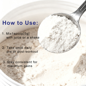 Richtek 100% poudre de <span class=keywords><strong>monohydrate</strong></span> de créatine pure meilleure qualité supplément corporel 25K échantillon gratuit prix de gros femmes enceintes sûres - Product Image 4