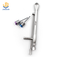 Kit chirurgical d'implant dentaire en acier de haute qualité, boîte à outils universelle avec tournevis pour l'implantation dentaire