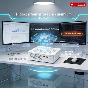 Mini PC Desktop di 13a Generazione con Processore I7-13700HX 16-Core 24-Thread, SSD M.2 NVMe ad Alte Prestazioni per Ufficio, <span class=keywords><strong>Casa</strong></span>, Gaming e Design - Product Image 4