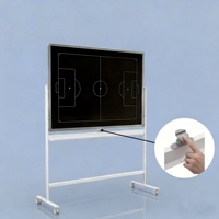 Tableau d'écriture numérique LCD 60 pouces, ardoise électronique intelligente sans poussière pour entreprise
