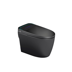 Inodoro Inteligente Redondo con Sifón de Descarga Instantánea y Calentamiento, Limpieza Automática, Taza de WC Impermeable OEM para Uso en Baños de Villas y Hoteles - Product Image 1