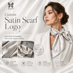 Nuova <span class=keywords><strong>Sciarpa</strong></span> <span class=keywords><strong>di</strong></span> Lusso in Raso <span class=keywords><strong>di</strong></span> <span class=keywords><strong>Seta</strong></span> Stampa a Quadretti Foulard Quadrato Morbido in <span class=keywords><strong>Seta</strong></span> da <span class=keywords><strong>Donna</strong></span> - Product Image 5