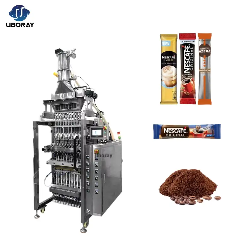 High Accuracy Automatic multi lane coffee powder packaging coffee stick packing coffee sachet packing machine