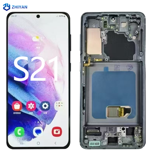 Pantalla Táctil OLED Compatible con Teléfono Móvil <span class=keywords><strong>Samsung</strong></span> <span class=keywords><strong>S21</strong></span>, con Marco, Venta al Por Mayor de Fábrica - Product Image 1