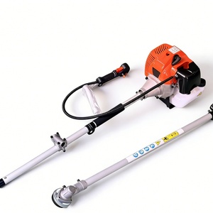 Débroussailleuse thermique 2 temps 52 cm³ 1400 W pour herbe et mauvaises herbes – Tondeuse industrielle DIY - Product Image 1