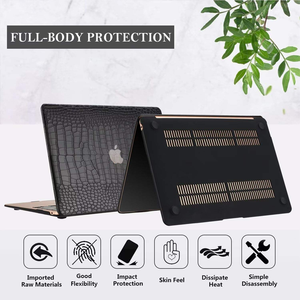 <span class=keywords><strong>Custodia</strong></span> Rigida Personalizzata in Pelle PU Effetto Coccodrillo <span class=keywords><strong>per</strong></span> Laptop <span class=keywords><strong>MacBook</strong></span> Neo Air <span class=keywords><strong>13</strong></span> <span class=keywords><strong>13</strong></span>.6 15 <span class=keywords><strong>Pro</strong></span> 14 14.2 16 16.2 M5 M4 M3 M2 M1 - Product Image 4