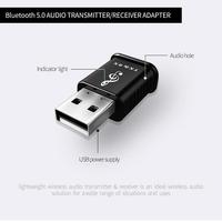 BT-168 USB Bluetooth 5.0 Sender Empfänger Tooya Stereo Computer TV Lautsprecher 3,5mm AUX Auto Kabelloser Empfänger Adapter