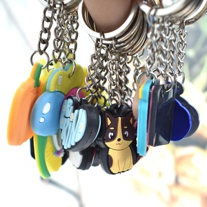 Cadeau en gros Hangman K-PV028 en PVC souple, décoratif, forme 3D de dessin animé, multicolore, léger, tendance mode - Product Image 4