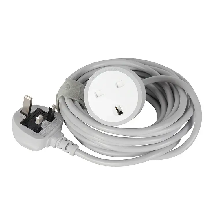 UK Extension Plug Met Kabel Stekker Verlengsnoer