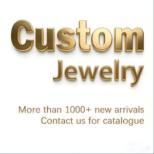 Fabricantes de Joyería Personalizada: Pendientes, Dijes, Anillos, Pulseras, Collares con Nombre, Llaveros Personalizados, Colgantes de Joyería, Cadenas para OEM - Product Image 1