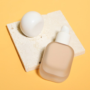 Fond de Teint Liquide Longue Tenue Personnalisable, Crème <span class=keywords><strong>BB</strong></span>, Correcteur Naturel Nude pour Peaux Mixtes, Résistant à l'Eau - Product Image 2