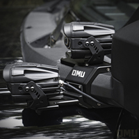 Support de lumière double série OMU Genesis pour Kits de montage de système d'éclairage Bronco A-Pillar accessoires de support de lumière tout-terrain de voiture