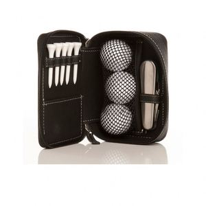 Échantillon gratuit, sac de golf en polyester PU avec logo personnalisé BSCI, boîte d'emballage pour balles de golf, sac de golf portable et imperméable - Product Image 5