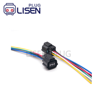PB535-06027 Connecteur femelle Kum 6 broches IP67 TPS / Corps de papillon d'accélérateur avec câbles de raccordement pour Mazda