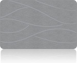 Tapis de bain antidérapant gravé, super absorbant, séchage rapide, en terre de diatomée naturelle, tapis de douche en pierre – Vente chaude - Product Image 2