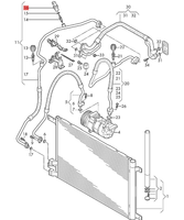 Capteur de pression de climatisation pour Audi VW Porsche 2005 2020 4H0959126A 5Q0959126A 6ZL351028361