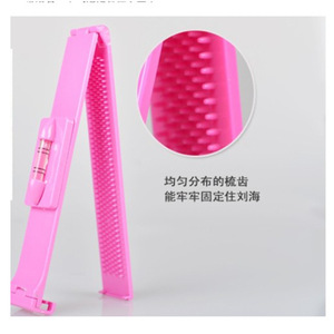 Juego de tijeras para recortar el cabello con tijeras de entresacar para flequillo, herramientas de peluquería, punta roma de acero inoxidable, mango largo - Product Image 3