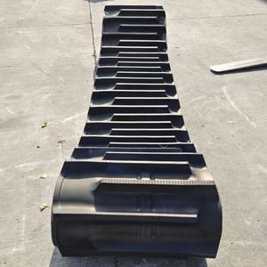 Гусеницы стальные/резиновые для комбайна Zhenya DC105 (запасные) - Product Image 1