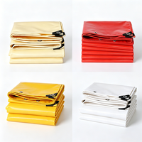 Abri pour porcs, enclos pour bovins et moutons, fermes d'élevage, bâches en PVC 100% polyester 500GSM, protection contre le vent, isolation thermique, protection contre la pluie