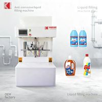 Machine de remplissage liquide anticorrosion ZERUI-4 pour la ligne d'embouteillage de produits de nettoyage pour les toilettes, de produits de blanchiment et de pesticides, pompe résistante aux produits chimiques