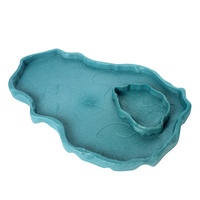 Maison de cachette pour reptiles en plastique NW-27, lumineuse, petite taille, écologique, durable, jouet pour geckos, plats pour nourriture et eau pour serpents et grenouilles cornées