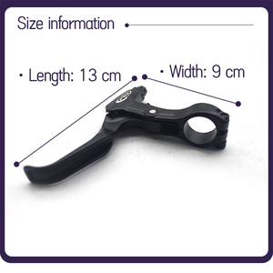 HOSH AVID FR5 Manetes de Freio MTB Ultra Leves em Alumínio Forjado, Hidráulicas V/Disco, Ajustáveis para 2 Dedos, Pretas, para BMX e Crianças - Product Image 2