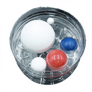 Pompa Diafragma Plastik Santoprene PTFE F4 dengan Bola Baja Berpelindung Karet - Product Image 3