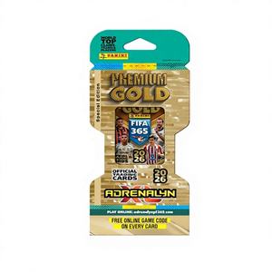 <span class=keywords><strong>Pack</strong></span> de cartes FI-FA 365 Adrenalyn XL 2026 Premium Gold Special Edition par Panini - Cartes à collectionner dorées avec code en ligne - Product Image 1