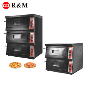 Horno de Pizza Comercial de Dos Niveles, Horno de Pizza Eléctrico de Acero Inoxidable para <span class=keywords><strong>Restaurante</strong></span> - Product Image 2