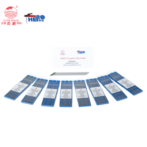 Matériau non consommable 170mm 175mm WT20 2% baguette de soudage thoriée électrode de tungstène rouge <span class=keywords><strong>pour</strong></span> le soudage TIG en acier inoxydable - Product Image 1