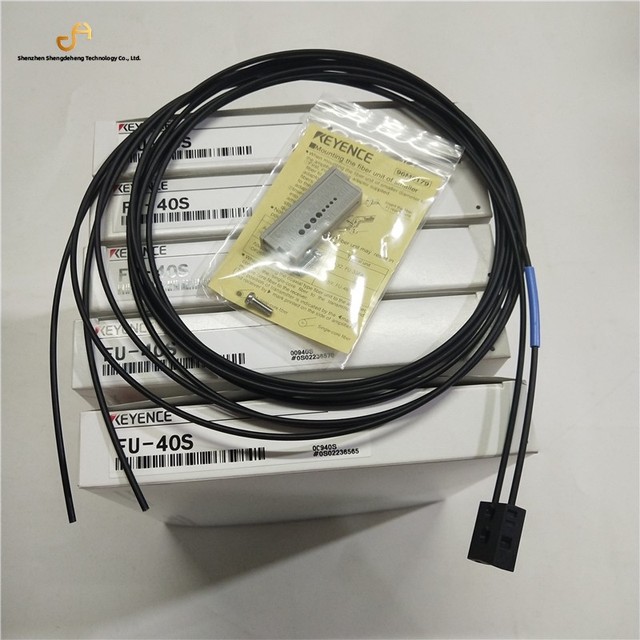 Inventory FU Series Optic Feiber Unit Reflection Type KEYENCE FU-40S Fiber Optic Sensor with One Year Warranty