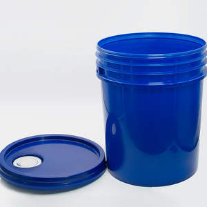 Cubos Cilíndricos de Plástico PP Reciclable, Herméticos, a Prueba de Fugas, Blancos, Color Personalizado, Capacidad de 1-30L para Químicos, Pintura, Aceite de Motor - Product Image 2