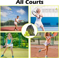 Balles de tennis Pro Padel de haute qualité en laine IPF avec logo personnalisé du fabricant