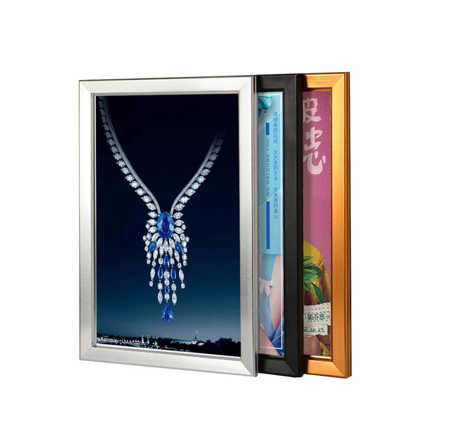 Aluminum Led Lamp Box Shadow Box Frames Wholesale Pvc Photo Frame Picture Frame Wholesale