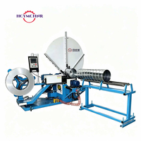Machine automatique de fabrication de conduits d'air en spirale pour CVC (Chauffage, Ventilation, Climatisation)