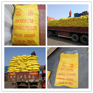Lignosulfonate de sodium de qualité industrielle, adjuvant pour <span class=keywords><strong>béton</strong></span>, réducteur d'eau, <span class=keywords><strong>plastifiant</strong></span>, 92 % de teneur en solides, pH 7-11, non toxique - Product Image 4