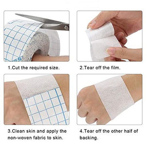 5CM * 10M hipoalergénico no tejido adhesivo fijación vendaje fijación Pflaster <span class=keywords><strong>Fixomull</strong></span> cinta elástica vendaje - Product Image 2