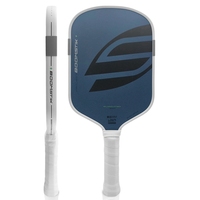 Raquette de pickleball Edgeless Gen5 thermoformée, noyau en fibre de carbone T700, design de contour personnalisé, faible résistance à l'air, vitesse de frappe rapide.