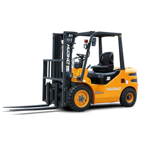Chariots élévateurs diesel chinois neufs et économiques de 3 tonnes avec une hauteur de levage de 6 m et un moteur ISUZU C490 - Product Image 1