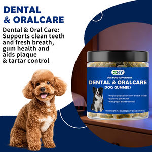 Caramelle Gommose per Cani con Multivitaminici per la Cura Dentale Orale Integratori per la Salute degli Animali Domestici Personalizzati - Product Image 1