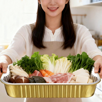 Barquettes de cuisson en aluminium alimentaire personnalisées, boîtes à pizza, boîtes à lunch