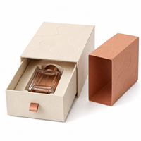 Boîte à parfum de luxe en carton avec insert moulé pour flacon de parfum, présentoir de vente au détail, boutique personnalisée