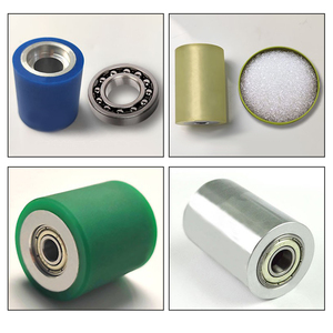 عجلة مطاطية من السيليكون مقاومة للاهتراء ومقاومة للحرارة العالية صلبة اختيارية من السيليكون - Product Image 4